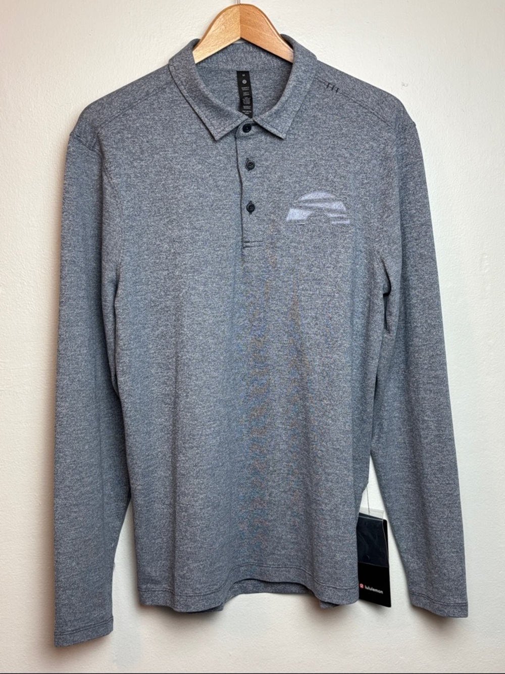 NWT Lululemon Evolution Men’s Medium Long-Sleeve Polo Pique Slim Fit Golf